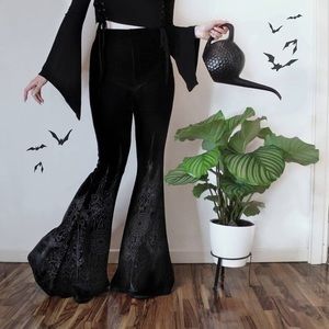 Killstar De La Soulless Velvet Flares